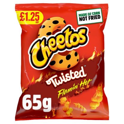 Cheetos Twstd Flmin PM125 65g (Case Of 15)