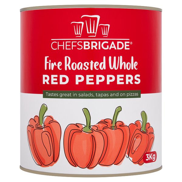 MGC/CB Roasted Red Peppers 3kg (Case Of 6) RaceTrackWOW