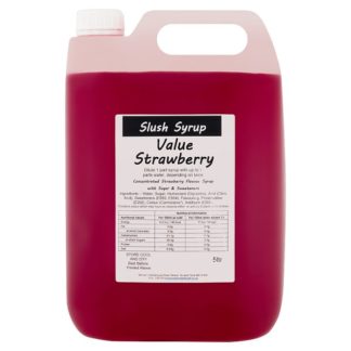 Snowshock Value Strawberry 5ltr (Case Of 4)