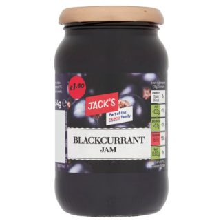 Jacks Blackcurrant Jam PM160 454g (Case Of 6)