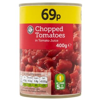 ES Chopped Tomatoes PM69 400g (Case Of 12)