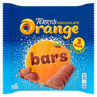 Terrys Choc Orange Bar 3pk 003x3x35g (Case Of 16)