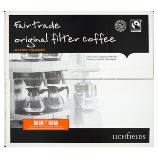 Lichfield FT Org Fltr Coffee 20x65g
