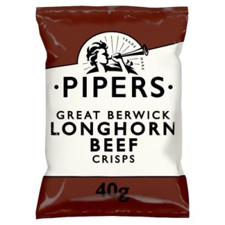 Pipers Longhorn Beef 40g (Case Of 24)