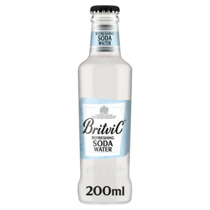 Britvic Soda Water NRB 200ml (Case Of 24)