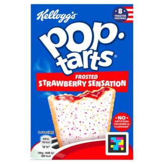 Kelloggs Pop Tarts Strwberry 8x48g (Case Of 6)
