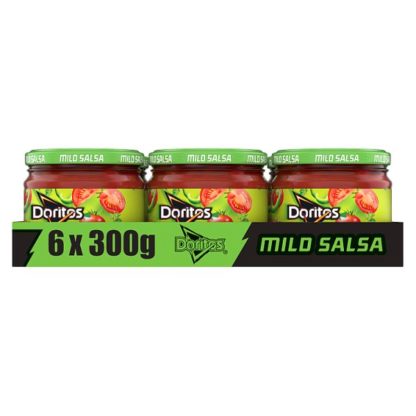 Doritos Mild Salsa Dip 300g (Case Of 6)