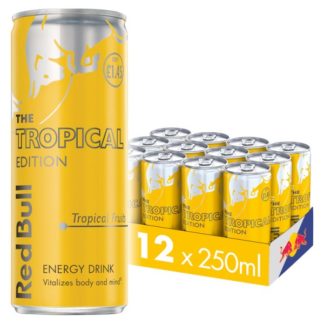 Red Bull Tropical PM145 250ml (Case Of 12)
