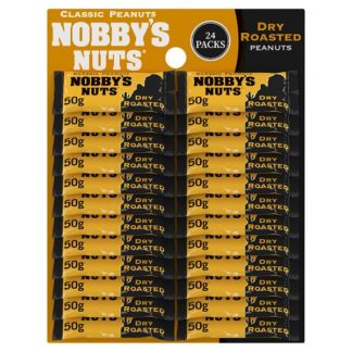 Nobbys Nuts Dry Roastd Card 50g (Case Of 24)