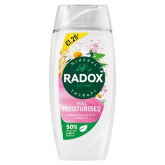 Radox Shower Gel Moist PM125 225ml (Case Of 6)