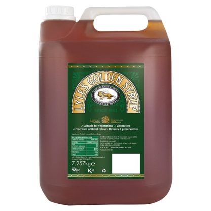 Lyles Golden Syrup Poly 7.257kg (Case Of 2)
