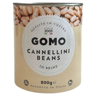 Gomo Cannellini Beans/Brine 800g (Case Of 6)