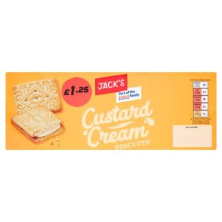 Jacks Custard Creams PM125 400g (Case Of 12)