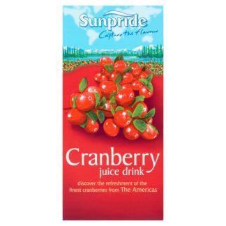 Sunpride Cranberry Juice 1ltr (Case Of 12)