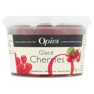 Opies Glace Cherries 200g (Case Of 6)