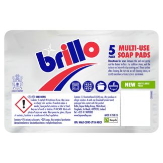 Brillo Soap Pads 005x5s (Case Of 24)