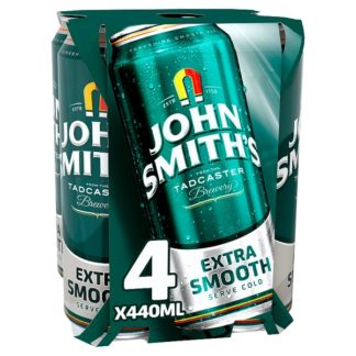 John Smith Extra Smooth 4x440ml (Case Of 6)
