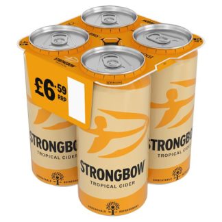 Strongbow Tropical Cdr PM659 4x440ml (Case Of 6)