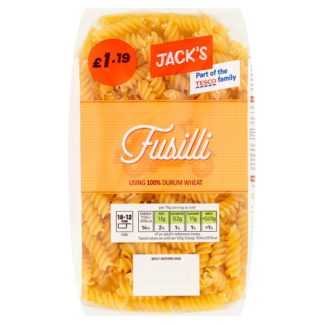 Jacks Fusilli Twists PM119 500g (Case Of 12)