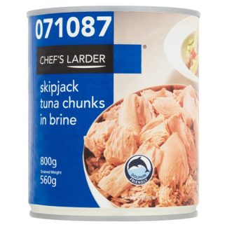 CL Tuna Chunks in Brine 800g (Case Of 6)
