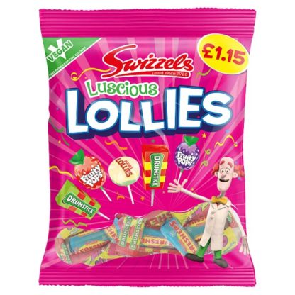 Swzzls Luscious Lolls PM115 132g (Case Of 12)