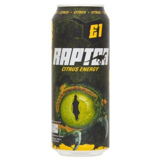 Raptor Energy Citrus PM100 500ml (Case Of 12)
