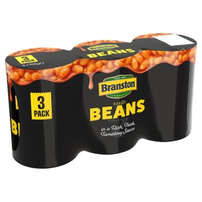 Branston Baked Beans triple 3x410g (Case Of 8)