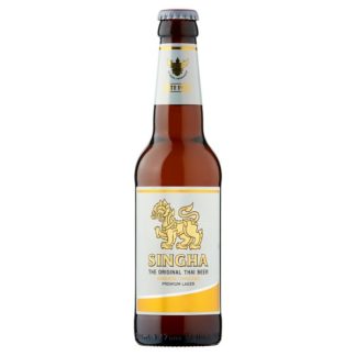 Singha Lager Beer NRB 330ml (Case Of 24)