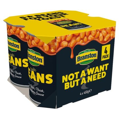 Branston Baked Beans 4x410g (Case Of 6)