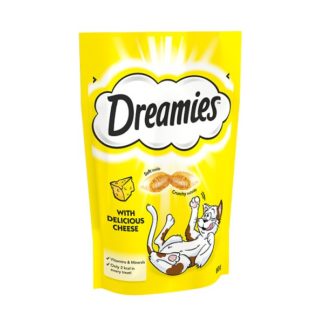 Dreamies Cheese Cat Treats 60g (Case Of 8)