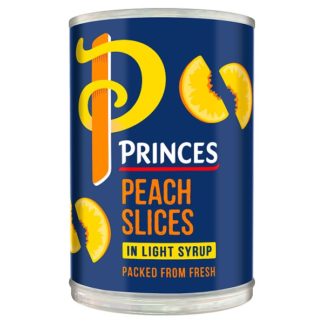 Princes Peach Slices Syrup 410g (Case Of 6)
