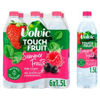 Volvic TOF Summer Fruits Org 1.5ltr (Case Of 6)