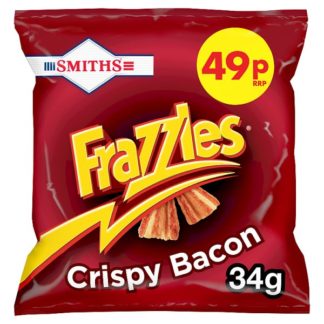 Smiths Frazzels Bacon PM49 34g (Case Of 30)