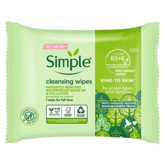 Simple Cleansing Facial Wipe 25pk (Case Of 6)