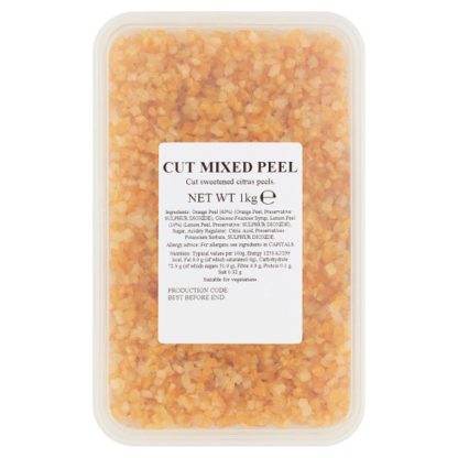 RM Curtis Cut Mixed Peel 1kg (Case Of 6)