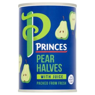Princes Pear Halves in Juice 410g (Case Of 6)