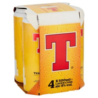 Tennents Lager 4x500ml (Case Of 6)