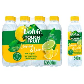 Volvic TOF Lemon & Lime 500ml (Case Of 12)