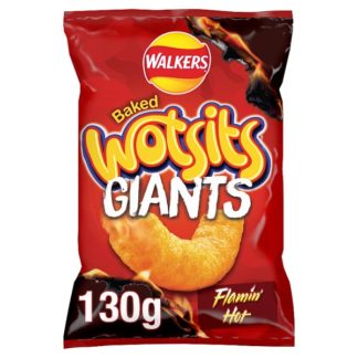 Wotsits Giants Flamin Hot 130g (Case Of 9)