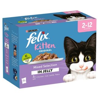 Felix Pouch Kitten M/Pk 12x100g (Case Of 4)