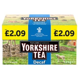 Yorkshire Tea Decaf PM209 40's (Case Of 5)