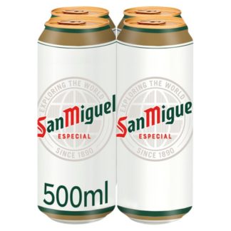 San Miguel 4x500ml (Case Of 6)