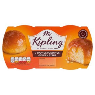 Mr Kipling Spng Pud Gold Syr 2x95g (Case Of 4)