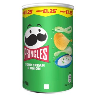 Pringles Sr/Crm/Onion PM125 70g (Case Of 12)