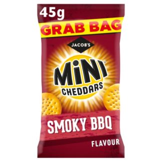Mini Cheddars Smoky BBQ 45g (Case Of 30)