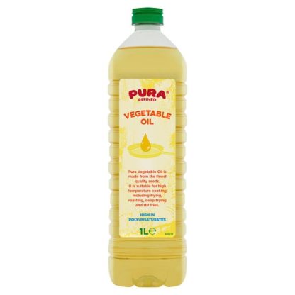 Pura Vegetable Oil 1ltr (Case Of 6)