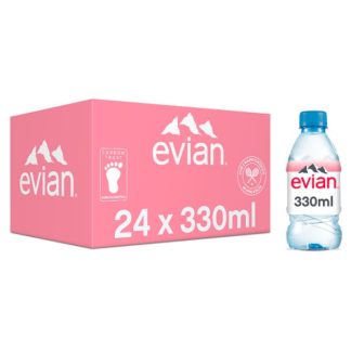 Evian Mineral Water PET 330ml (Case Of 24)