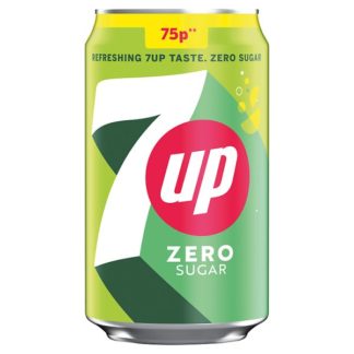 7up Zero PM75 Can 330ml (Case Of 24)
