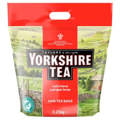 Yorkshire Teabags 1040s (Case Of 2)