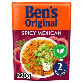 Bens Orig Spicy Mexican Rice 220g (Case Of 6)